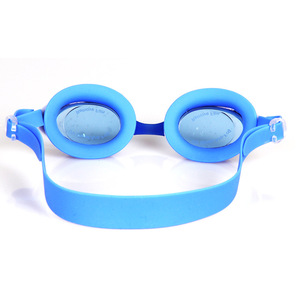 Lunettes de natation Star pour enfants, en silicone bleu, anti-buée, protection UV pour enfants - Product Image 4