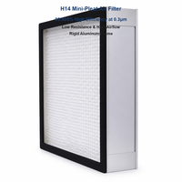 H14  Laminar Air Flow Hood Ruang Medis  Filter HVAC  Ffu Pembersih Udara Industri Ruang Bersih  Filter Hepa H13