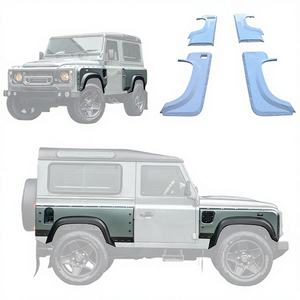 WideBody kit Ailes avant et arrière Kits de carrosserie Pièces automobiles Extérieur pour Land Rover <span class=keywords><strong>Defender</strong></span> 90 <span class=keywords><strong>Hard</strong></span> <span class=keywords><strong>top</strong></span> 110 <span class=keywords><strong>Hard</strong></span> <span class=keywords><strong>top</strong></span> KAH Grilles - Product Image 1