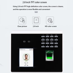 Zkt xface100 MB560-VL wifi Kích hoạt mặt thời gian tham dự và dấu vân tay Thời gian ghi thiết bị với kiểm soát truy cập cho văn phòng sử dụng - Product Image 4