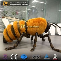 V büyük boy Animatronic böcek sahne robotik arı