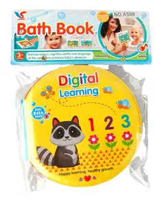 AMAZON HOT SALES Animals giocattoli educativi tessuto non tossico libri di stoffa per bambini morbidi libri da bagno per bambini lavabili