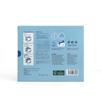 Feuilles de lessive super concentrées douces à usage unique, marque OEM Finice, vente directe usine, nouvelle tendance, extrait végétal
