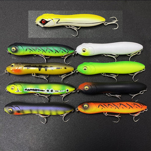 <span class=keywords><strong>Leurre</strong></span> de pêche FUN Zi Gou en acier inoxydable flottant, type crayon, 100 mm/16,7 g, pour la pêche en surface, poisson-serpent, <span class=keywords><strong>leurre</strong></span> biomimétique avec hameçons imprimés - Product Image 1
