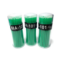 Micro-brosse jetable pour usage dentaire, micro-applicateur