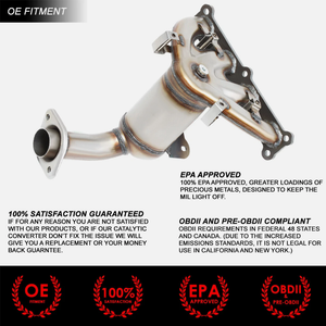 Convertitore Catalitico EPA Direct-Fit per <span class=keywords><strong>Jeep</strong></span> <span class=keywords><strong>Compass</strong></span> Patriot 2.4L 4WD (07-17) con Collettore di Scarico - Garantito Senza Errore CEL - Product Image 5