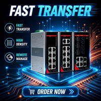 Serveur de périphériques série 1 port sur rail DIN, RS485 vers Ethernet Modbus TCP, COM virtuel et transparent, 12-24V DC, pour IIoT et SCADA