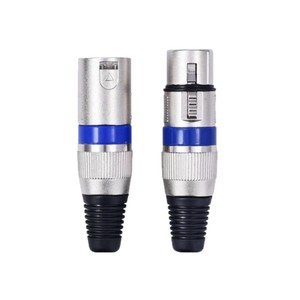 Conector XLR de 3 Pines, Macho y Hembra, para Micrófono, Audio y Video, Colgante, en Línea - Product Image 4