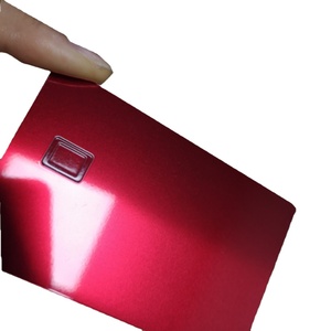 Tarjeta de Crédito Metálica NFC de Alta Gama - Tarjeta NFC de Acero Inoxidable con Ranura para Chip EMV, Pago con un Toque y Grabado de Logotipo Personalizado - Product Image 1