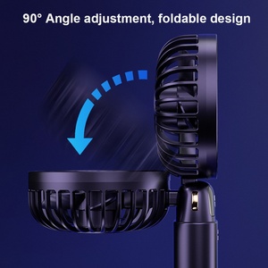 Giá Bán buôn bao gồm người hâm mộ di động, có thể gập lại máy tính để bàn cầm tay người hâm mộ với căn cứ, và phong cách Mini USB sạc người hâm mộ - Product Image 5