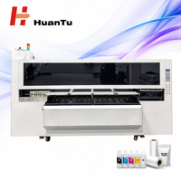 Imprimante DTG double station haute efficacité 100-120 pièces/h, encre UV, pour impression textile sur T-shirts, pulls et sweat-shirts en coton
