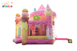 WINSUN Nuevo <span class=keywords><strong>Castillo</strong></span> Inflable, <span class=keywords><strong>Castillo</strong></span> Inflable Infantil, <span class=keywords><strong>Castillo</strong></span> Inflable <span class=keywords><strong>de</strong></span> <span class=keywords><strong>Frozen</strong></span> - Product Image 2