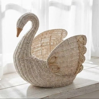 Panier à fruits en osier, panier de rangement pour enfants en forme de pomme, chambre de bébé, chambre d'enfant, décoration de la maison