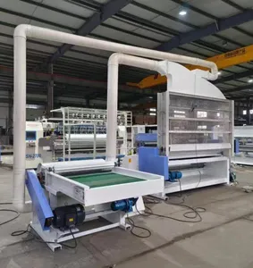 Quilting Machine Sewing Chain Stitch Automatic Single Head Fiber Wadding Roll Production Line And Embroidery Computerized