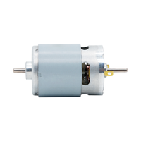 Moteur 540 à couple élevé et vitesse élevée, personnalisé en usine, vente en gros, moteur CC à aimant permanent brossé, mini-moteur IP55 à montage sur panneau pour aspirateur