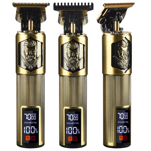 Hair Trimmer With Lcd Display Metal Body Charging Model For Men Haircut Beard Trim - Product Image 4
