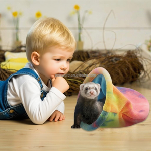 Personalizado lavable a máquina conejillo <span class=keywords><strong>de</strong></span> indias animales pequeños polar abrazo acogedor cueva reutilizable polar conejo ropa <span class=keywords><strong>de</strong></span> cama escondite - Product Image 1