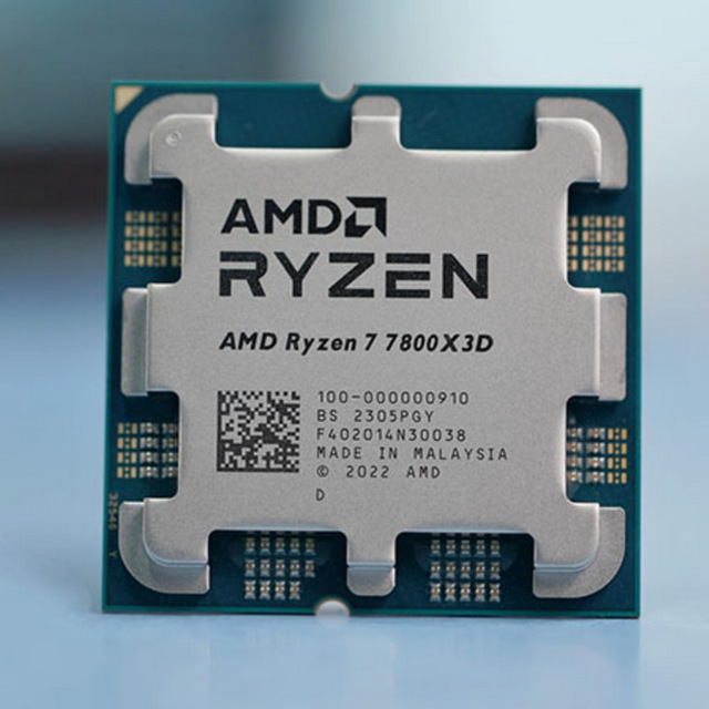 AMD for Ryzen7 7800X3D 5nm Desktop CPU with 3D V-Cache High Performance for Gaming & Content Creation 8-core Processor New