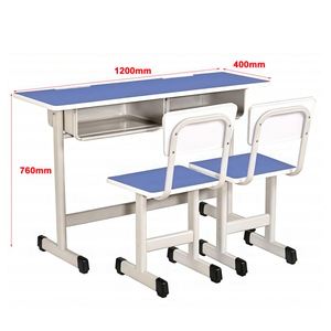Meubles de classe modernes pour améliorer l'efficacité de l'apprentissage, bureau et chaise d'école de haute qualité, <span class=keywords><strong>prix</strong></span> d'usine, ensemble de bureau pour étudiants - Product Image 5