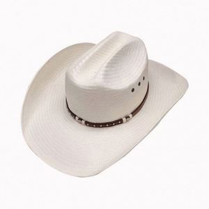 Sombrero Panamá de Paja Estilo Vaquero para Protección Solar, Casual, Unisex, para Exteriores, Cuatro Estaciones, Marca Personalizada, ¡Gran Oferta! - Product Image 1