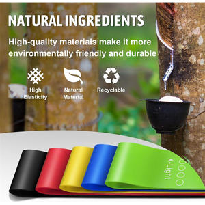 Bandas de Resistencia para Ejercicios de Yoga, Entrenamiento de Piernas y Fortalecimiento Muscular en Interiores y Exteriores - Product Image 5