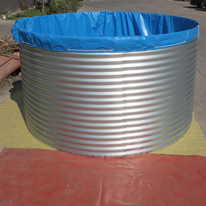 Équipement d'élevage de poissons à succès, réservoir de poissons commercial en eau de mer pour l'aquaculture biofloc, étang à poissons - Product Image 3