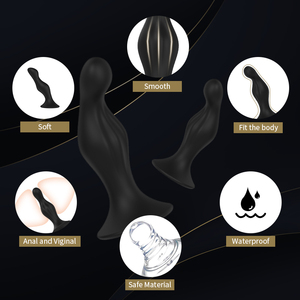 Juego de Tapones Anales de <span class=keywords><strong>Silicona</strong></span>, 3 Tamaños, Kit de Entrenamiento para Principiantes, <span class=keywords><strong>Base</strong></span> Ancha, Masajeador de Próstata, Juguete Sexual para Adultos con Punta Cónica Suave - Product Image 2