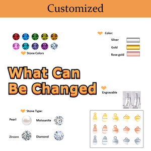 Collar de Plata de Ley 925 con Corazón de Delfín y Piedra Rosa para Niñas, Disponible en Existencia - Product Image 2