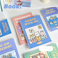 Cahier d'exercices pour l'école primaire, lignes horizontales épaissies, couverture magnétique cousue, cadeau, prise en main confortable, mignon, de haute qualité
