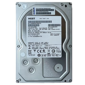 ฮาร์ดดิสก์ HGST 4TB HDD 7200rpm 64MB แคช SATA III 3.5 นิ้ว สำหรับเดสก์ท็อป เซิร์ฟเวอร์ ระบบตรวจสอบ ฮาร์ดดิสก์มือสอง - Product Image 1