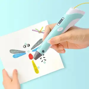 2023新款儿童礼品迷你3D打印绘图打印机笔