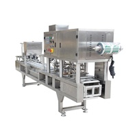 Ligne de production automatique multifonctionnelle de tofu, machine de remplissage, de scellage et d'emballage de boîtes de tofu, machine de fabrication de tofu au soja