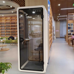 Cabina Acústica para Oficina, Cabina Telefónica Modular, Cabina Silenciosa para Reuniones <span class=keywords><strong>de</strong></span> Trabajo, Sala <span class=keywords><strong>de</strong></span> Estudio Portátil - Product Image 5