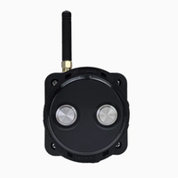 Détecteur de niveau de liquide WiFi TLC2502-WF-S à panneau solaire, capteur ultrasonique pour réservoir d'eau et d'huile, contrôle à distance par application pour l'irrigation et le stockage