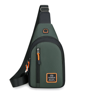 Men's Chest Bag Oxford Cloth Waterproof Multi Layer Small Crossbody Bag For Leisure Travel - Product Image 5