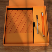 Cuadernos de Regalo A5 en Oferta, Cuadernos de Cuero PU para Reuniones, Personalizados al por Mayor, con Bolígrafo, Cuadernos de Oficina, Negocios