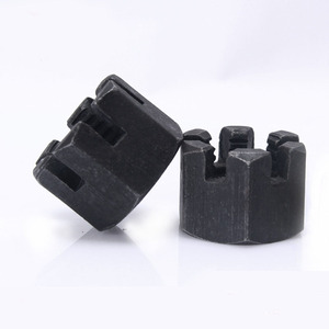 Écrous de blocage hexagonaux fendus en acier inoxydable personnalisés en gros DIN935 - Product Image 1