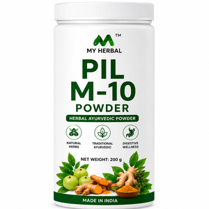 PIL M-10 <b>Powder</b> Natural Ayurvedic Formula with <b>Ginger</b> Plant Extract Black Cardamom Plant Extract and Nagkesar Plant Extract Bulk - Product Image 1