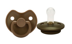 Bavoirs pour bébé en silicone rose vif personnalisés, sucettes pour bébé, sucettes en silicone pour <span class=keywords><strong>nouveau</strong></span>-né - Product Image 3