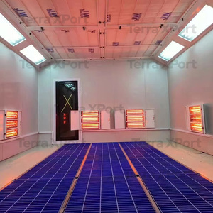 La mejor venta de cabina de pulverización de calefacción eléctrica totalmente Drwon, cabina de pulverización usada de fábrica, cabina de pintura de reparación de automóviles para coche - Product Image 2