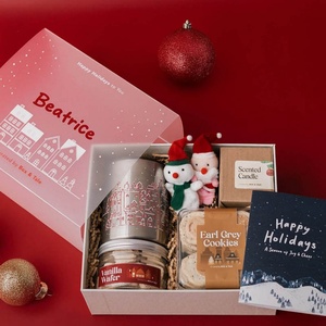 Boîte cadeau personnalisée avec logo pour Noël, anniversaire, bijoux, bougies, chocolats, bonbons, biscuits, parfums - Product Image 2