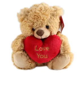 Custom Valentines Day Bears Soft Plush Toys Dog I Love You Bear