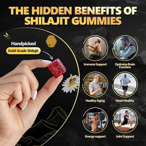 Gomitas de Shilajit del Himalaya 100% Puro de Fábrica OEM, Gomitas de Shilajit de Marca Privada para la Salud - Product Image 4