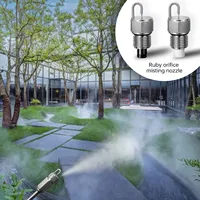 Brumisateur en acier inoxydable 100 bars, télécommande, haute pression, 750W, pour jardin, patio, serre, refroidissement