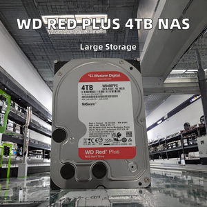 <span class=keywords><strong>Western</strong></span> <span class=keywords><strong>Digital</strong></span> <span class=keywords><strong>WD</strong></span> <span class=keywords><strong>Red</strong></span> Plus 4TB NAS HDD Unidad de disco duro mecánica para uso en <span class=keywords><strong>red</strong></span> - Product Image 2