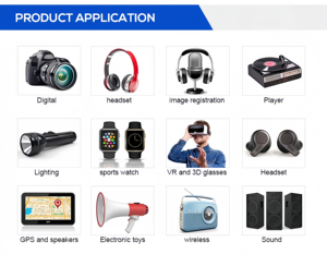 סוללות נטענות סיטונאיות במפעל סוללות נטענות 3.7v 300mah 400mah 500mah 600mah <span class=keywords><strong>700mah</strong></span> 800mah 900mah 1000 - Product Image 4