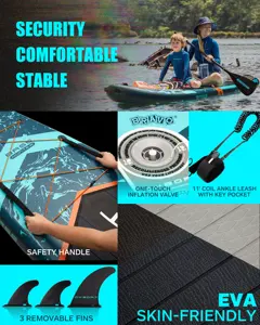 MY BOAT Series Weihai Factory OEM Logo Customization Inflatable Sup Fishing Board Stand Up Paddle Board