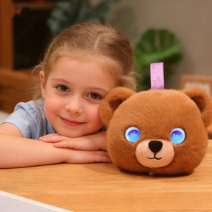 CuriPal Exquisitos Juguetes de Peluche de Animales con IA, Respuesta Táctil Inmediata, Tamaños Personalizados, Certificación de Seguridad, Compañero Ideal para la Pausa en el Trabajo - Product Image 3