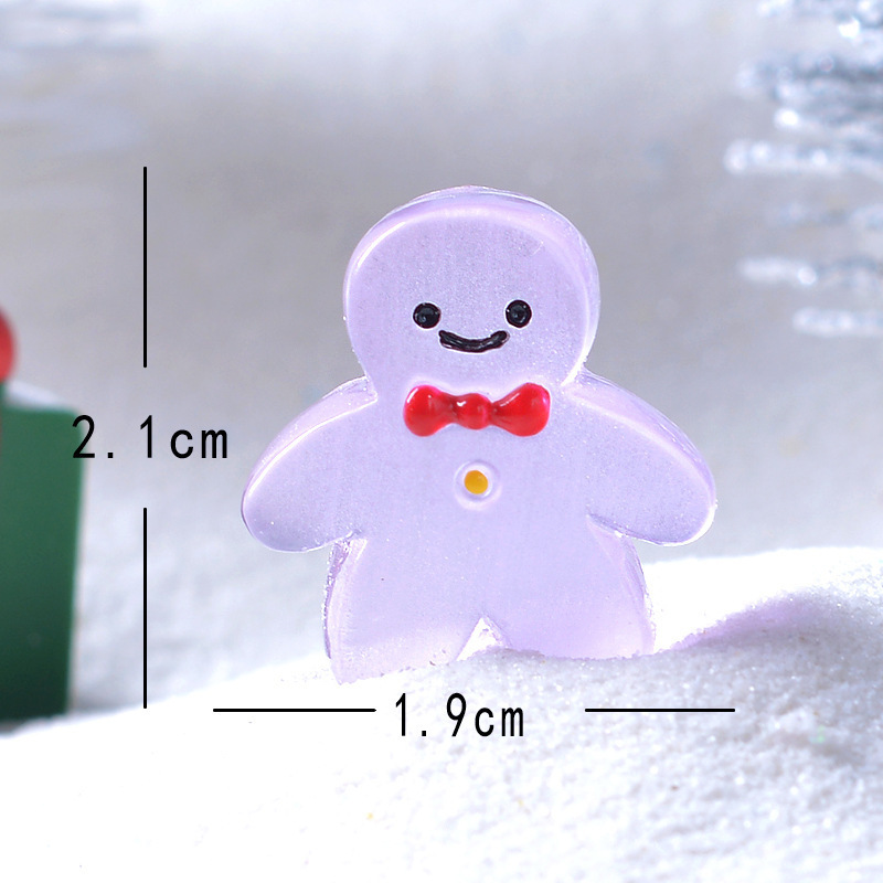 Mini Gingerbread Man Purple