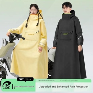 <span class=keywords><strong>Impermeable</strong></span> Ligero, Cortavientos, Desechable, para Todo el Cuerpo, para Adultos, con <span class=keywords><strong>Capucha</strong></span> Larga y Gruesa, para Campamento, Excursiones al Aire Libre - Product Image 1